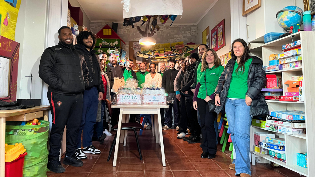 Corporate Social Responsibility activity at Casa de São Bento