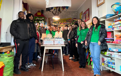 Corporate Social Responsibility activity at Casa de São Bento